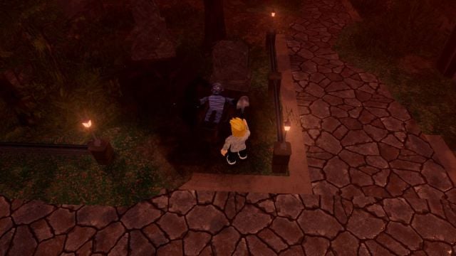 Undead in graveyard the haunt roblox