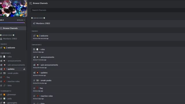 Skillful Discord server