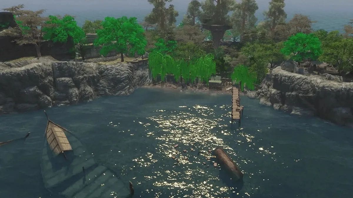 Skyrim se hace más grande con este mod que añade una nueva isla, un pueblo fantasma