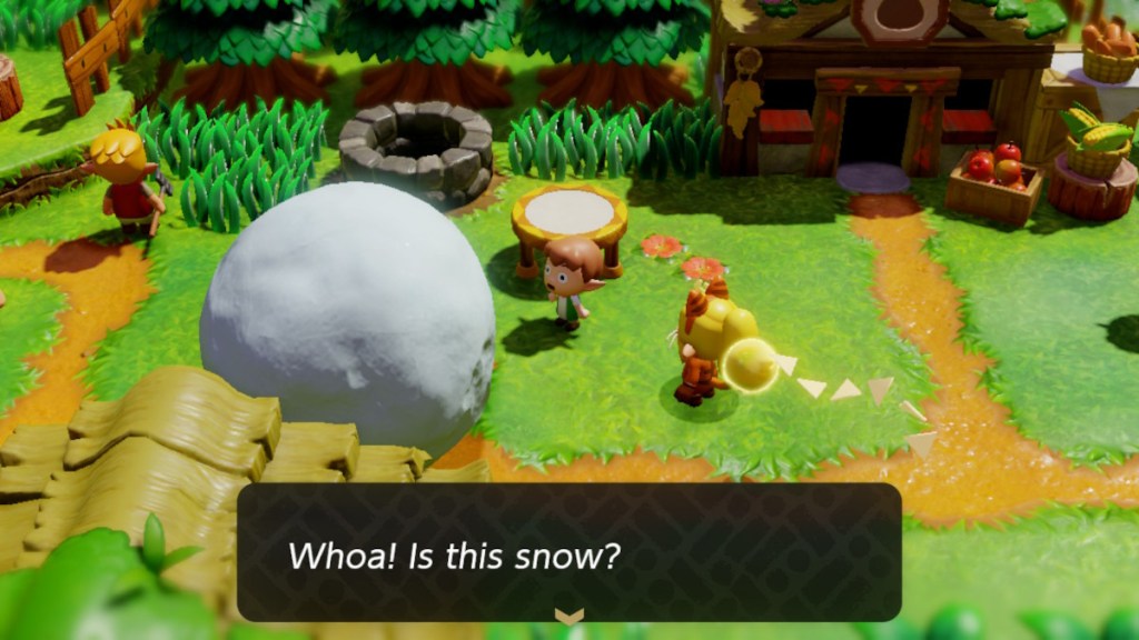 ¿Cómo completar el cuestionario ¿Qué es la nieve… en serio? misión secundaria en Zelda Echoes of Wisdom