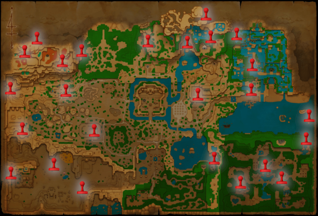 Zelda Echoes of Wisdom: All 25 stamp locations and rewards