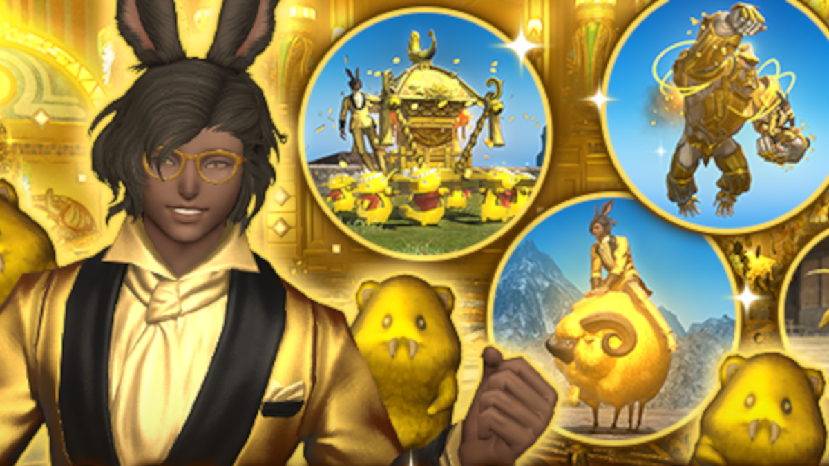 FFXIV: Premios del sorteo Golden Opportunity y cómo participar