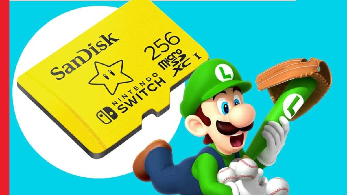 This Nintendo Switch MicroSD card is perfect for any Switch gamer