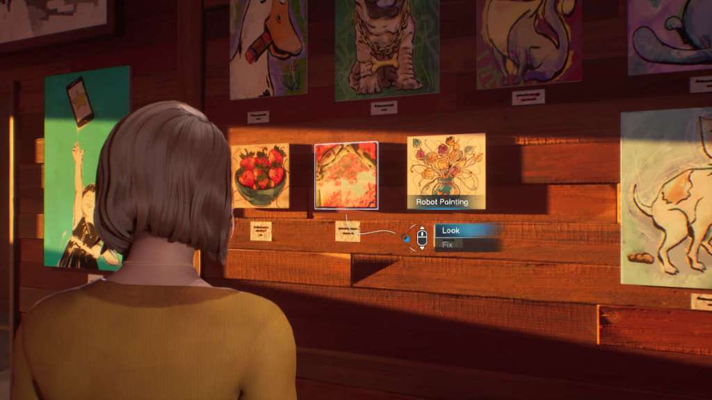 All paintings that need fixing at the Turtle in Chapter 1 of Life is Strange: Double Exposure