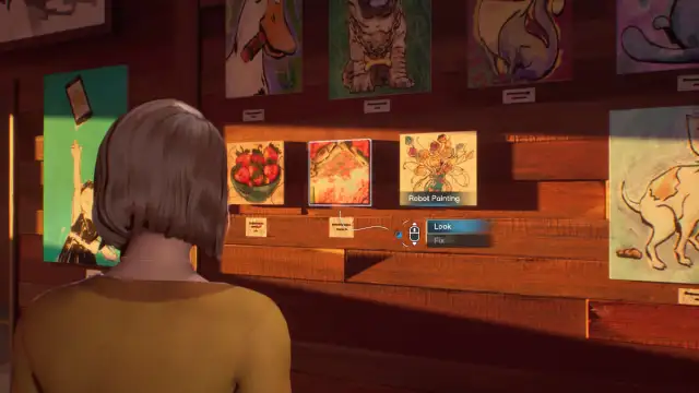 Third painting that needs flipping at the Snapping Turtle in Life is Strange: Double Exposure