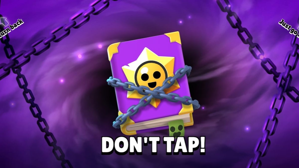 What are the ‘Do Not Enter’ and ‘Don’t Tap’ pages in Brawl Stars?