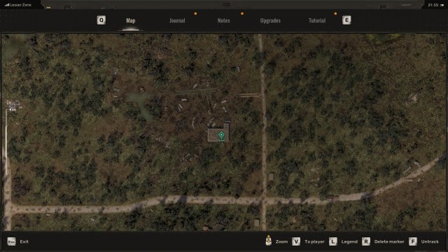 An image of the Electric Field safe stash in Stalker 2 