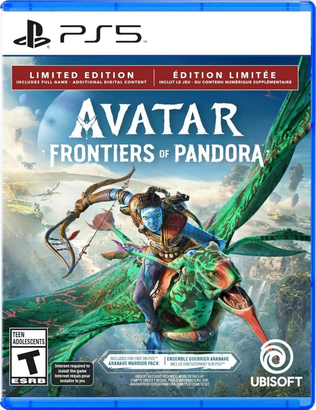 Avatar: Frontiers of pandora's cover art