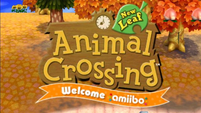 Animal Crossing New Leaf Title Screen