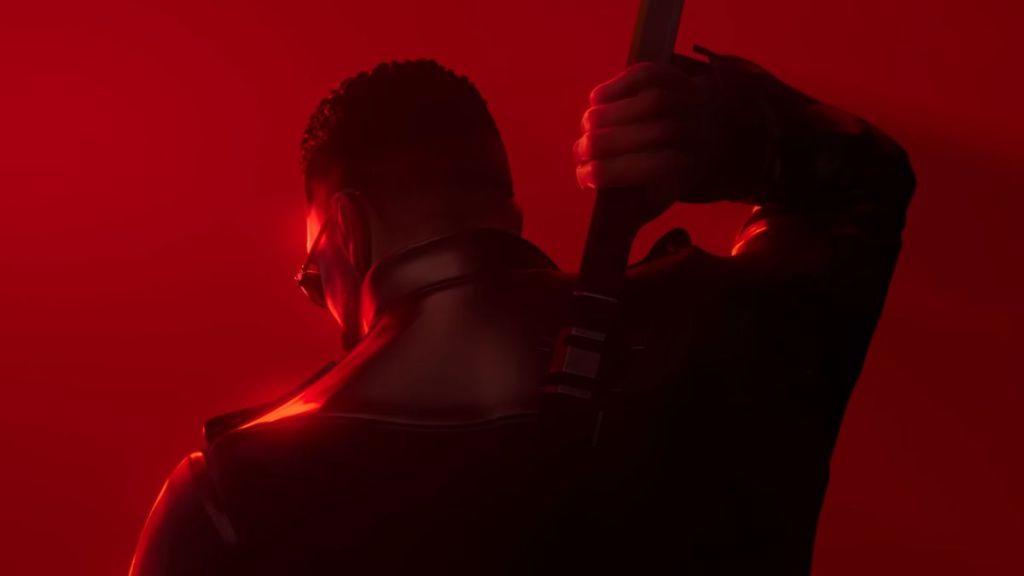 Blade in the official trailer of his upcoming video games.