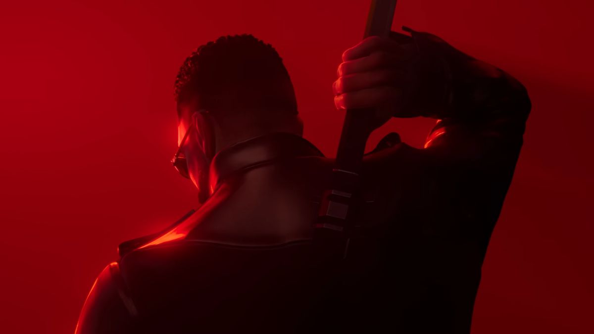 Blade in the official trailer of his upcoming video games.