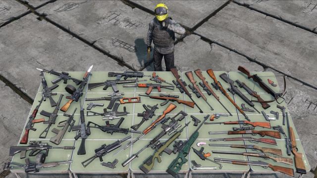 Все рецепты крафта в DayZ