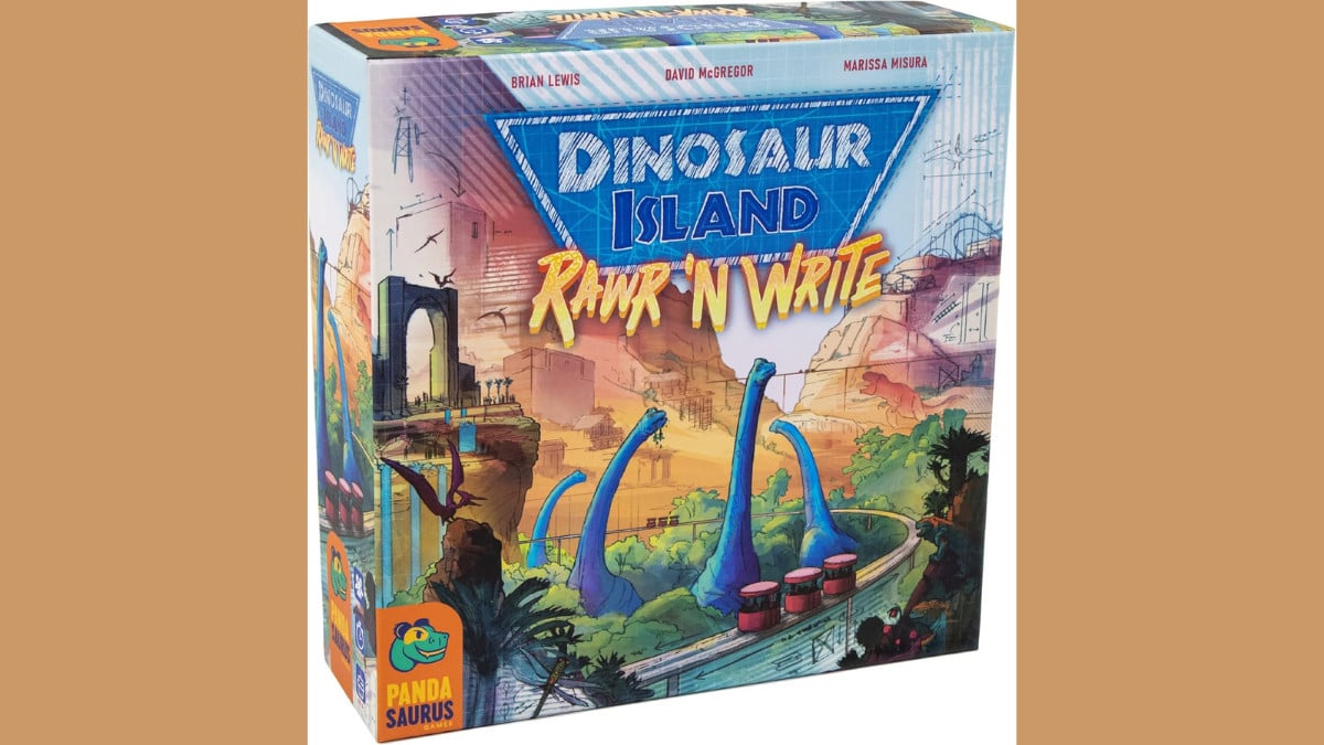 Dinosaur Games Dinosaur Island Rawr "n Write