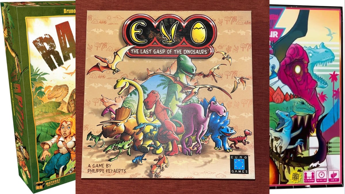 Our Top 10 Most FaveRAWRite Board Games With Dinosaurs In Them