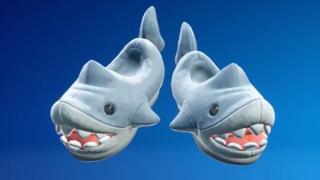 Fortnite Shark Slippers