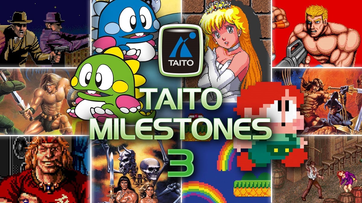 Taito Milestones 3 Header