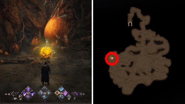 The location of the Honeypot Ant in Throne and Liberty.