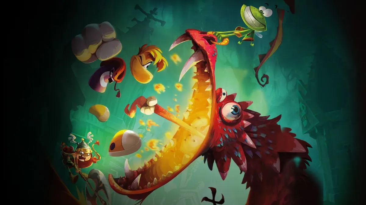 Official promotional art for Rayman Legends.