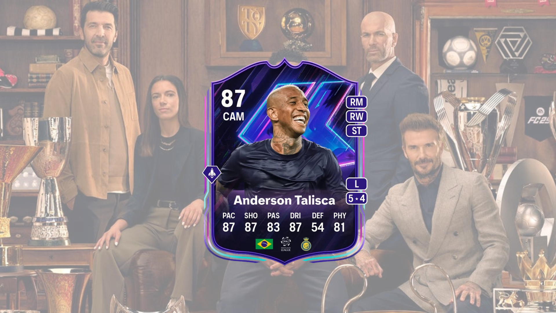 An image of Anderson Talisca Flashback SBC in EA FC 25