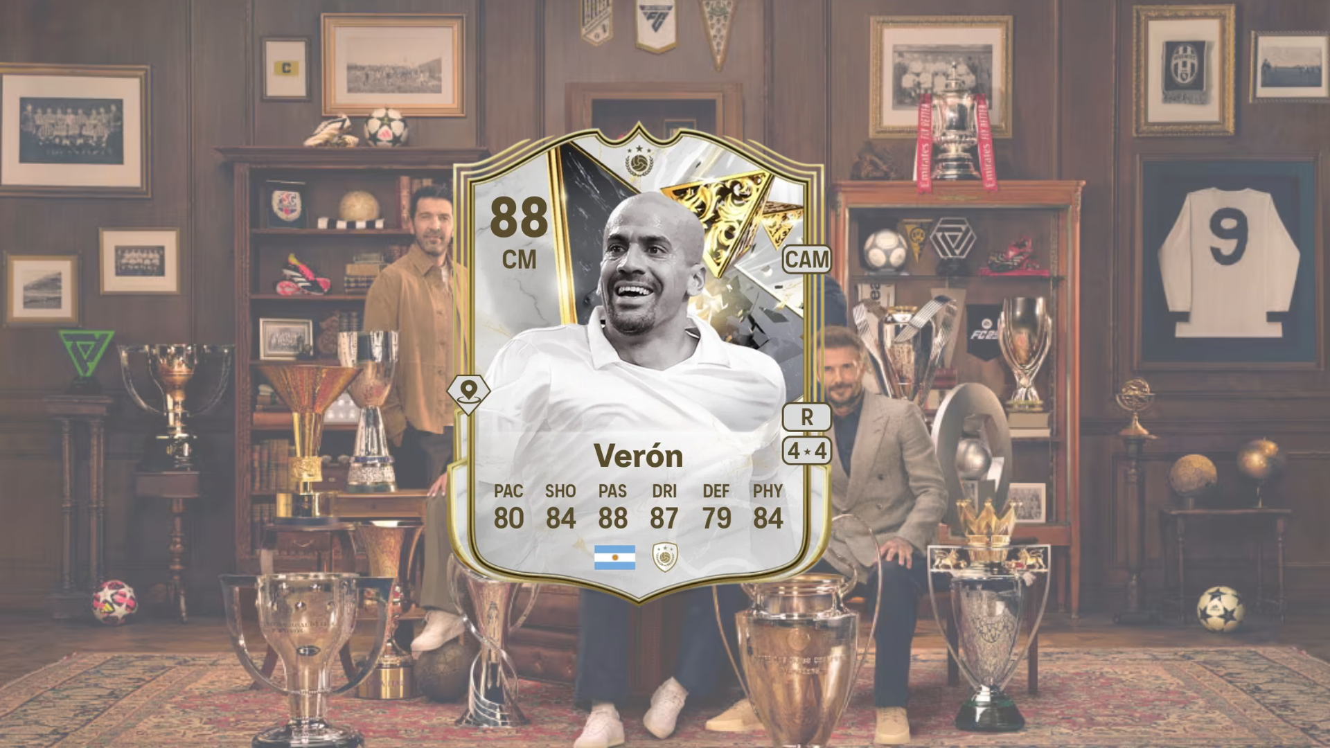 An image of Veron Centurions Icon SBC solutions in EA FC 25