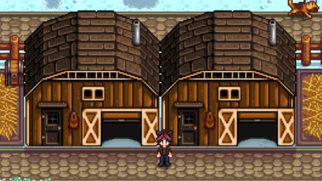 Deluxe Barns in Stardew Valley