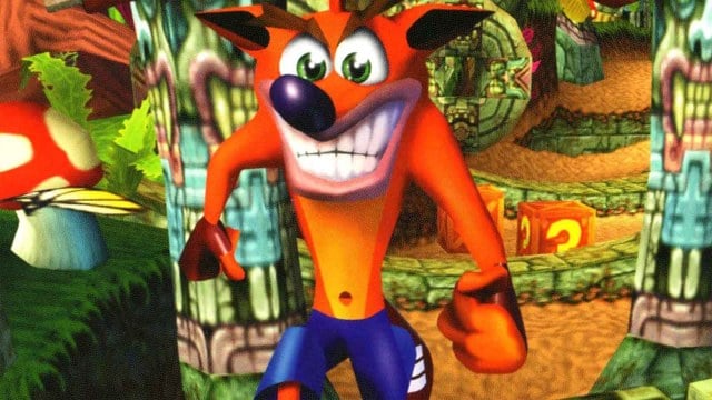 Crash in Crash Bandicoot