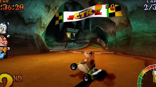 Dingodille in Crash Team Racing