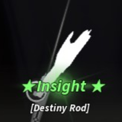 Destiny rod in the Fisch Roblox experience