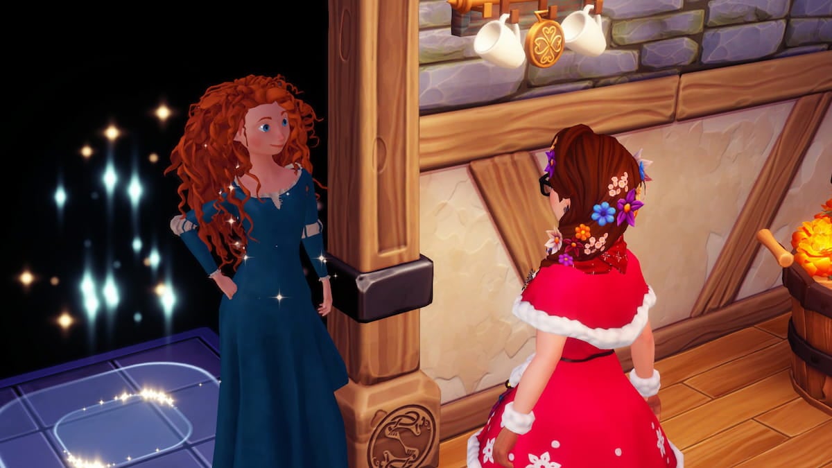 Disney Dreamlight Valley Merida during the Change Your Fate quest