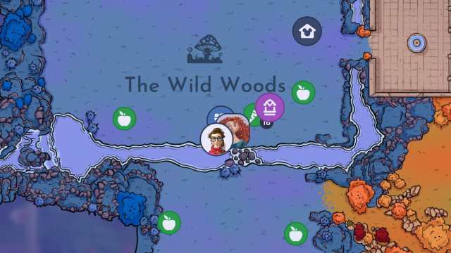 Disney Dreamlight Valley Change Your Fate Wild Woods memory map