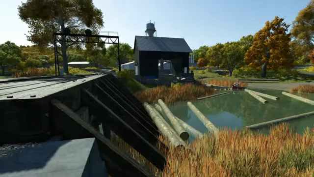 The Riverbend Springs map in Farming Simulator 25