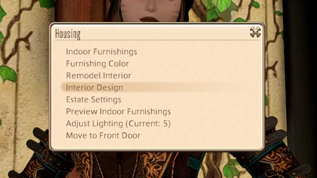 How to change Interior Design of player housing in Final Fantasy XIV