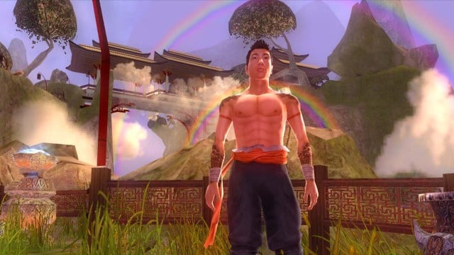 Jade Empire had beautiful colors