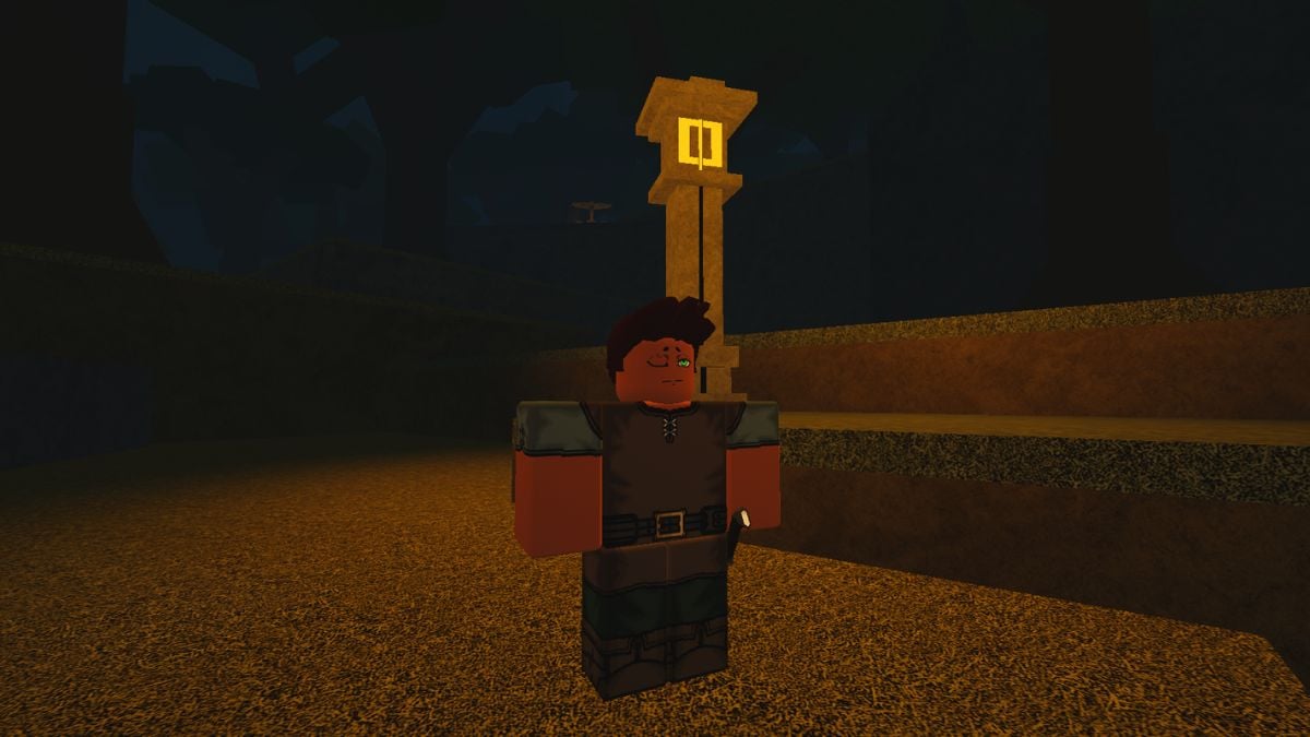 Player in Roblox Hollowed