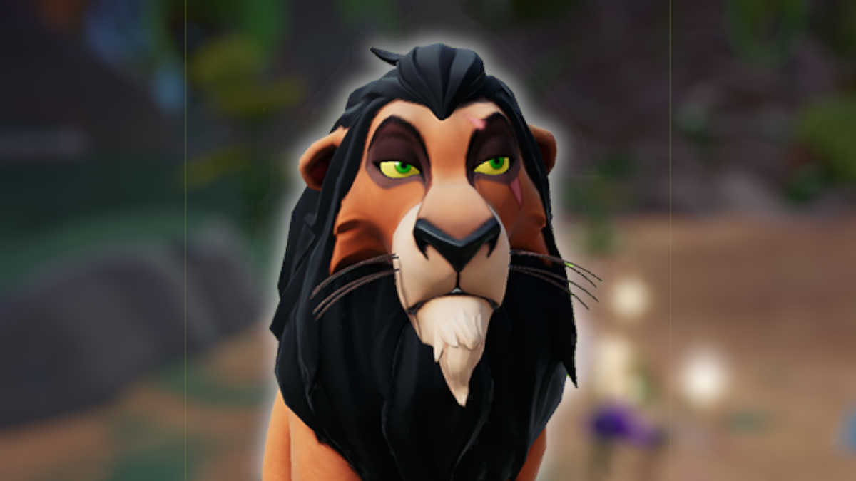 Scar in Disney Dreamlight Valley