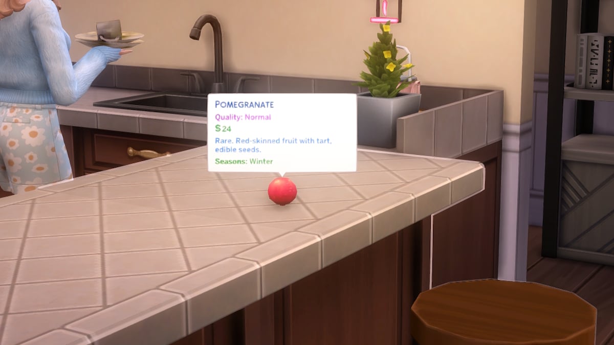 How to get a Pomegranate in The Sims 4