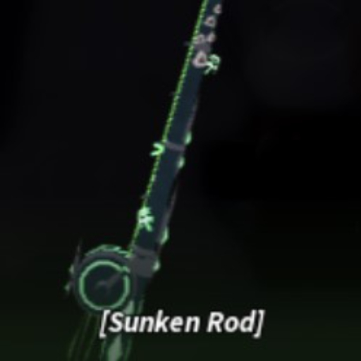 Sunken rod in the Fisch Roblox experience