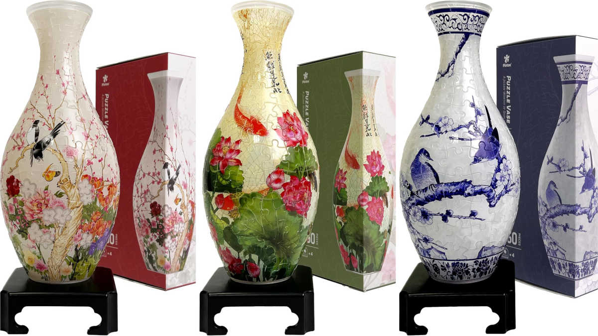 Vase 3D puzzles