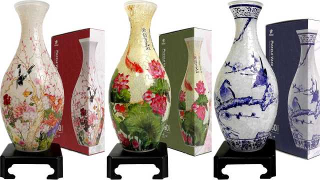 Vase 3D puzzles