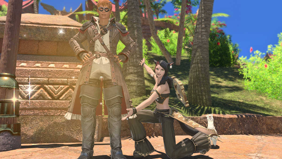 Wandering Minstrel in Tuliyollal in Final Fantasy XIV