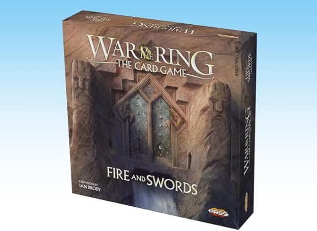 war of the ring card game fire and swords