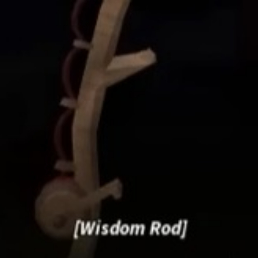 Wisdom rod in the Fisch Roblox experience