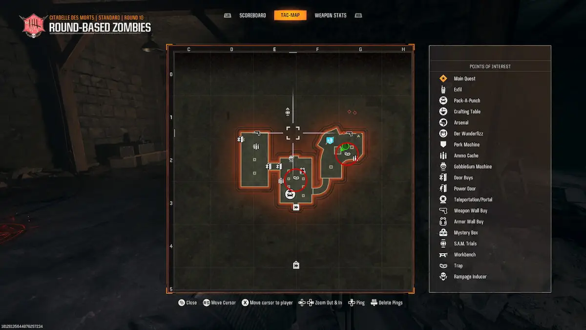 All Point of Power Trap lower floor locations in BO6 Zombies