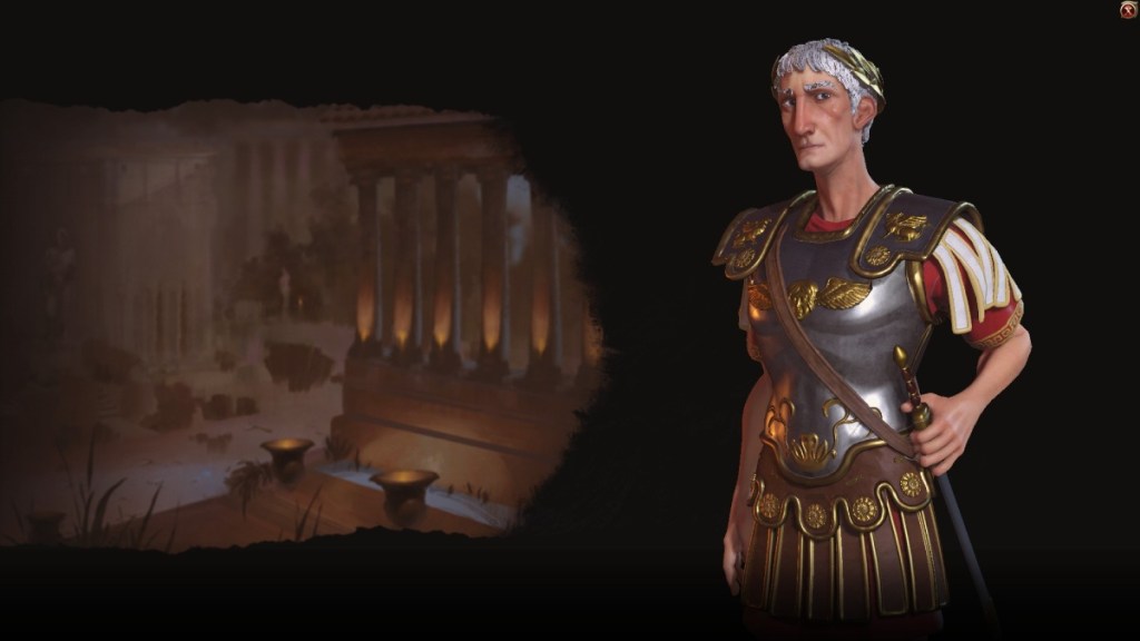 Trajan in Civilization 6