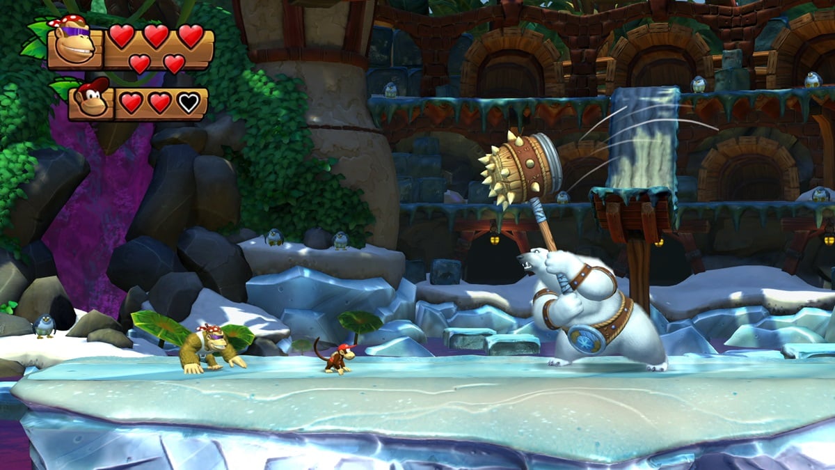 Donkey Kong Country Tropical Freeze is a great co-op game