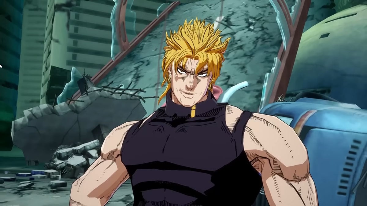 Dio, as shown in Dragon Ball FighterZ.