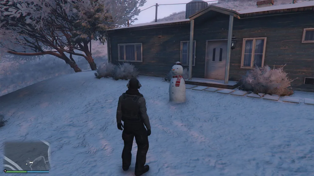 GTA Online Snowman 10