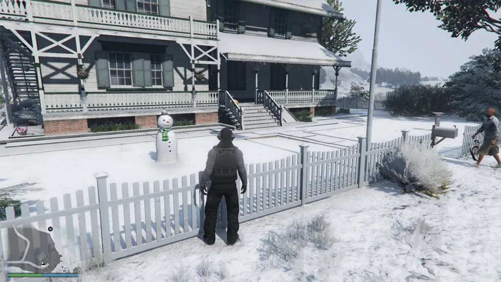 GTA Online Snowman 4