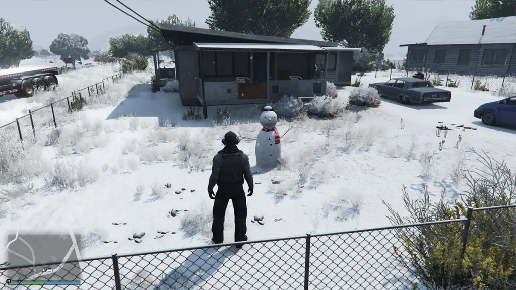 GTA Online Snowman 5