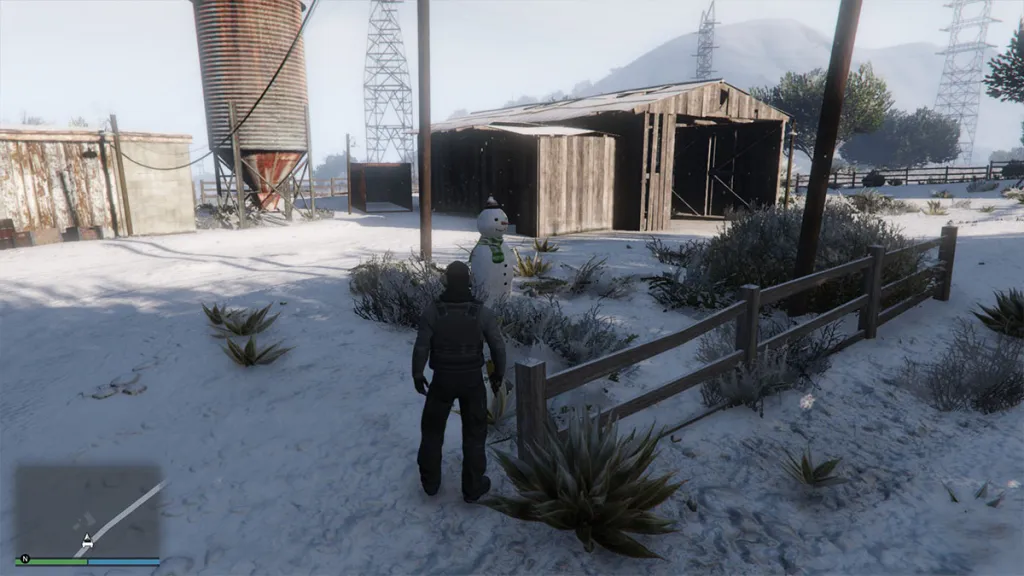 GTA Online Snowman 9